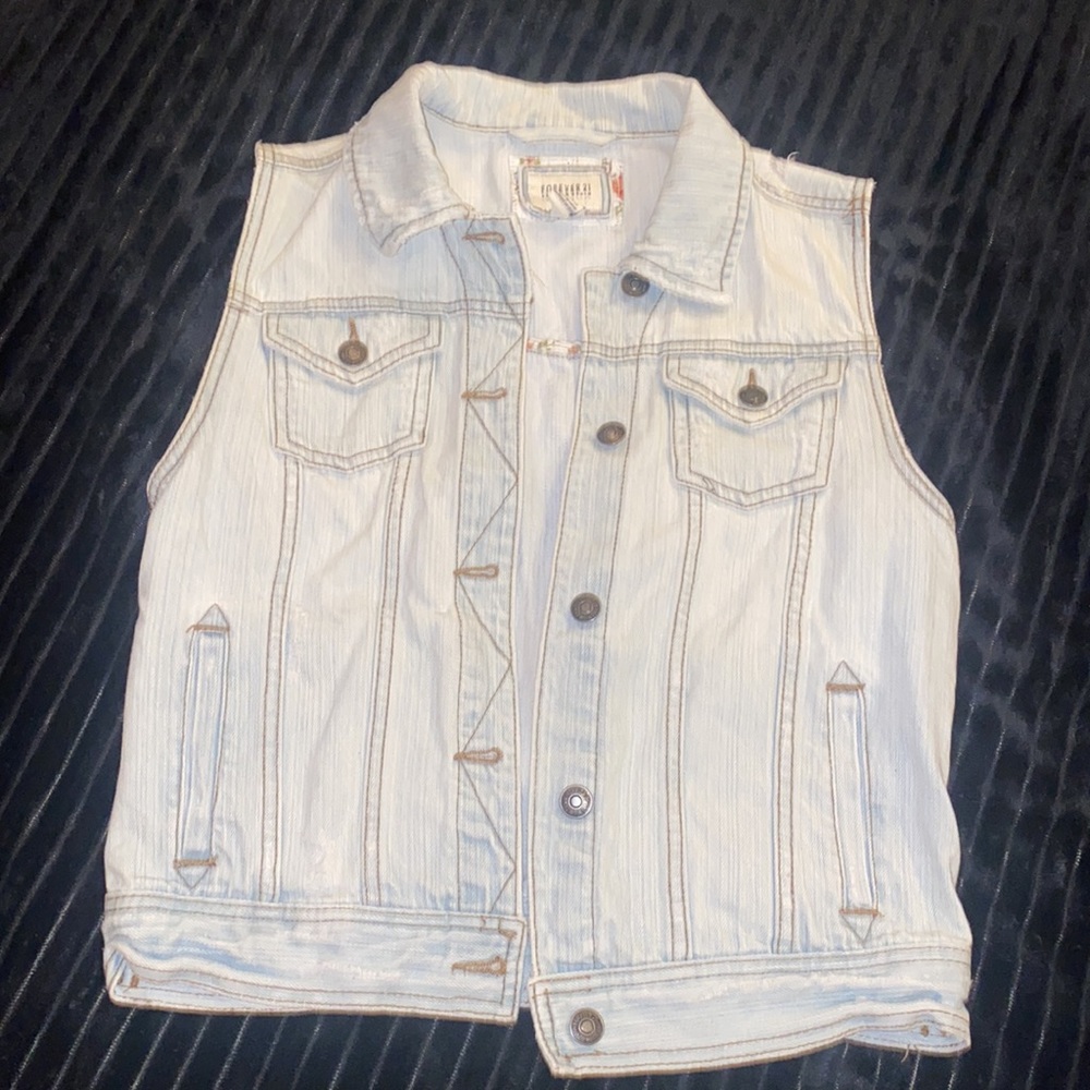 Denim vest